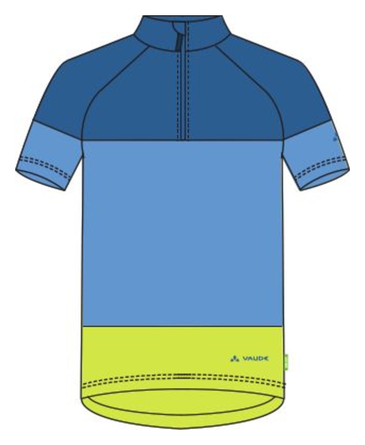 VAUDE Kids Qimsa Shirt blauw