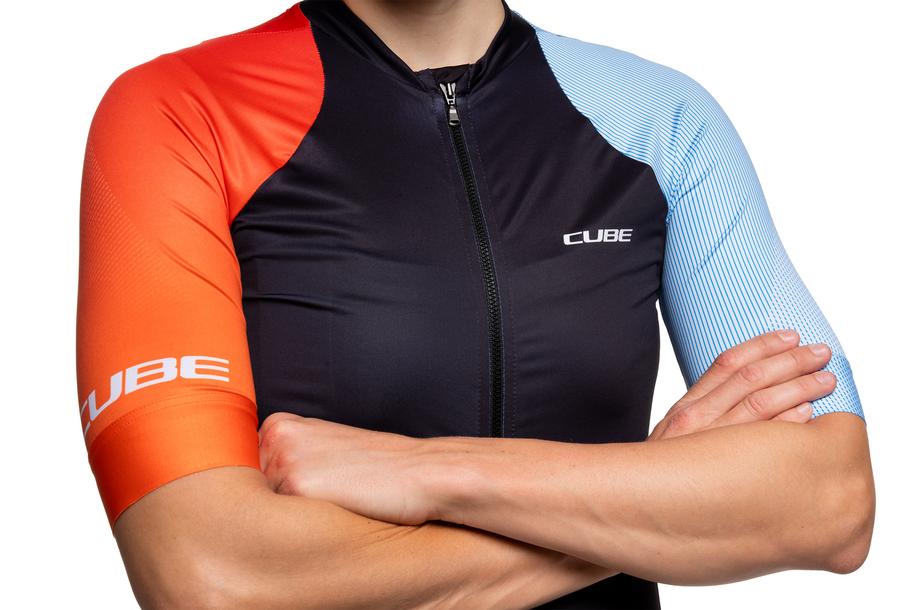 Cube ROAD/XC WS Tricot X Factory Racing korte mouw black
