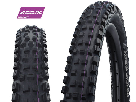 Schwalbe Magic Mary Evolution Super Trail band Addix Ultra Soft zwart
