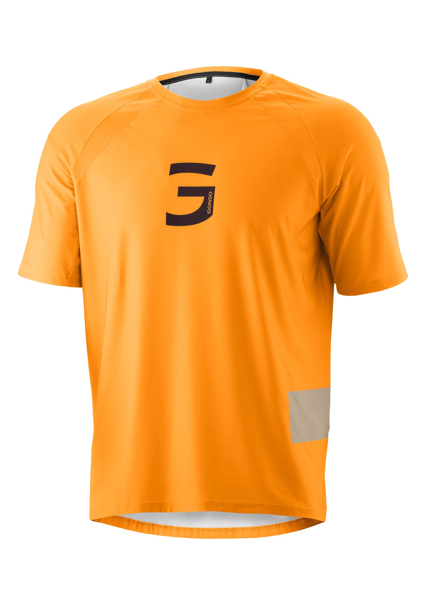 Gonso Trail Jersey Heren neon carrot