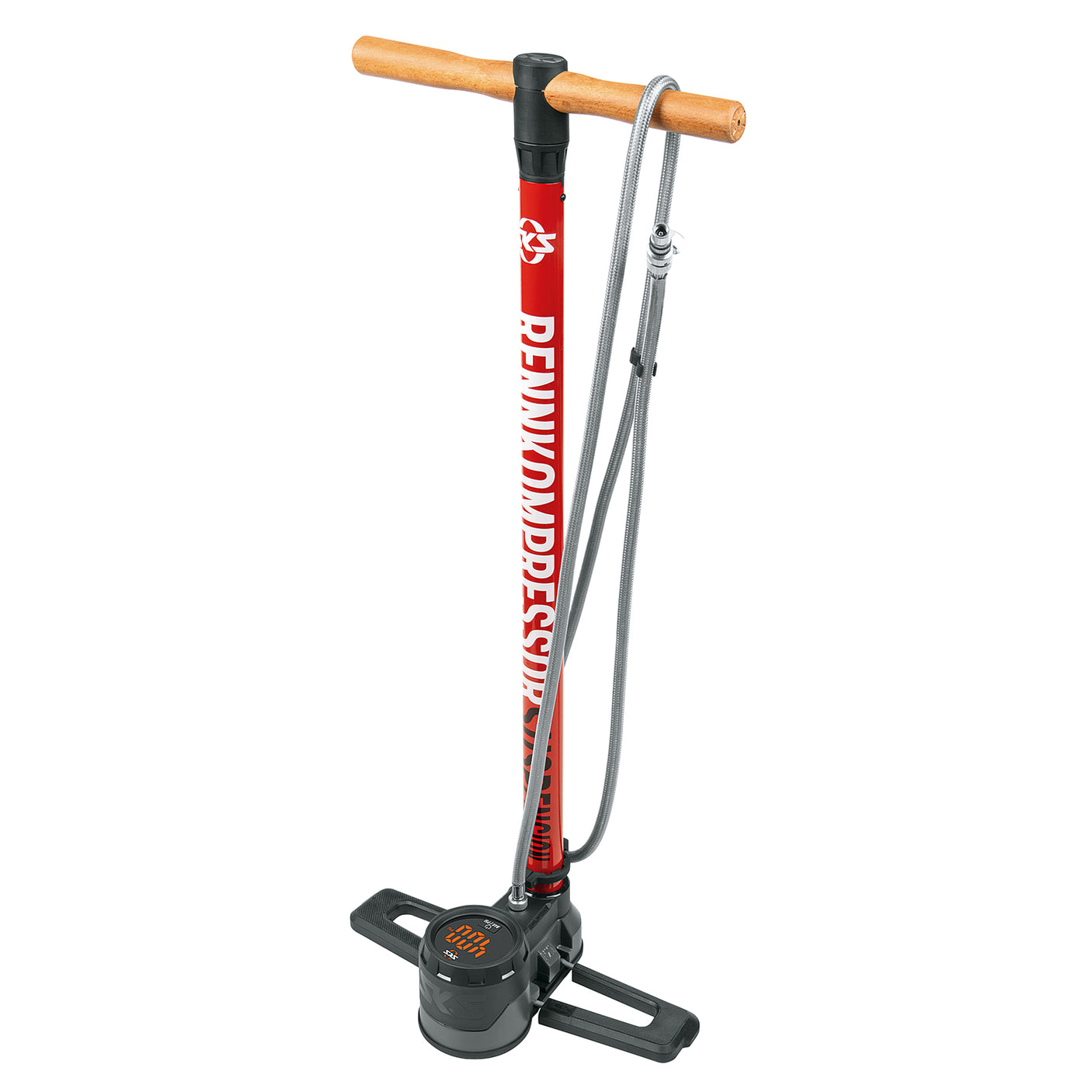 SKS Germany RENNKOMPRESSOR SUSPENSION Vloerpomp Oranje