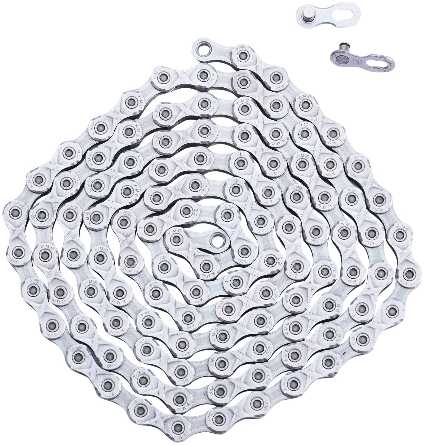 KMC X10 EPT ketting 10-speed zilver