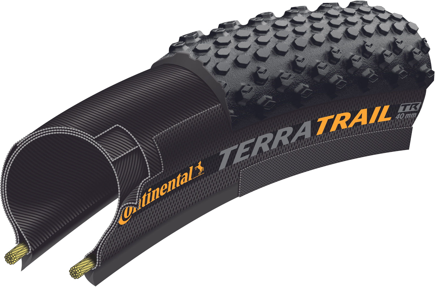 Continental Terra Trail ProTection vouwband 27.5x1.50" TLR zwart
