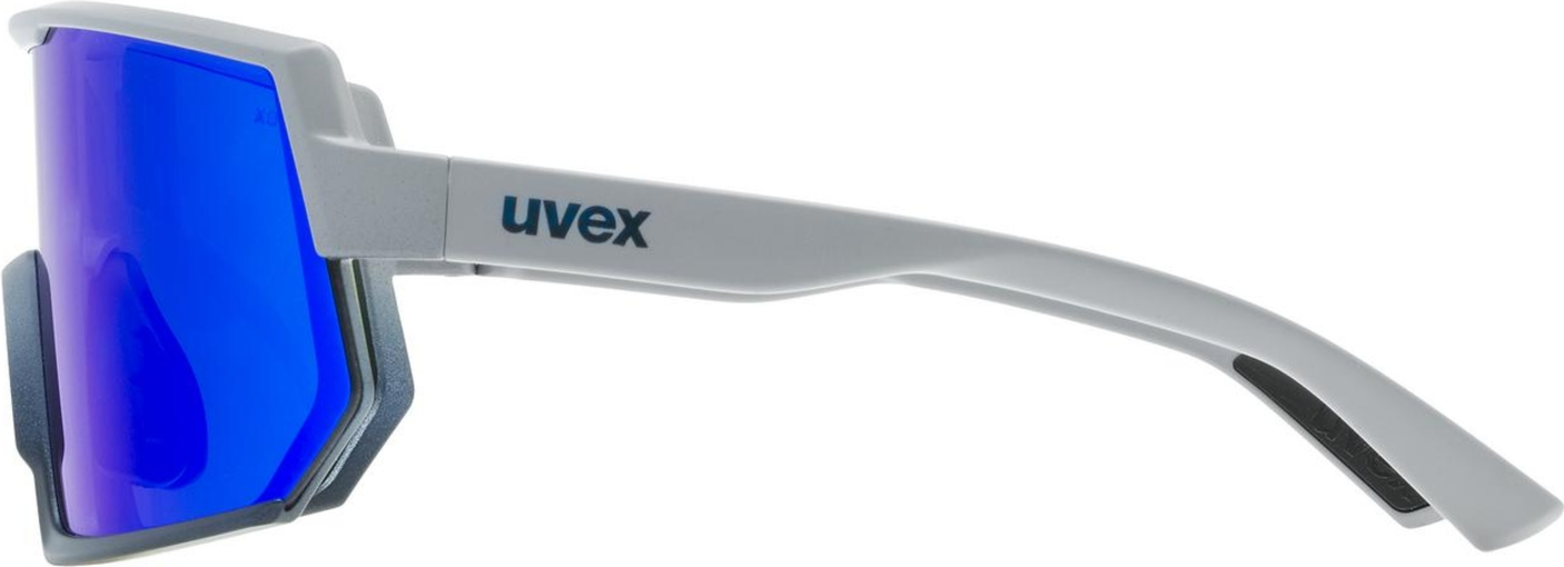 uvex Sportstyle 235 fietsbril Rhino Deep Space Mat / Mirror Blue