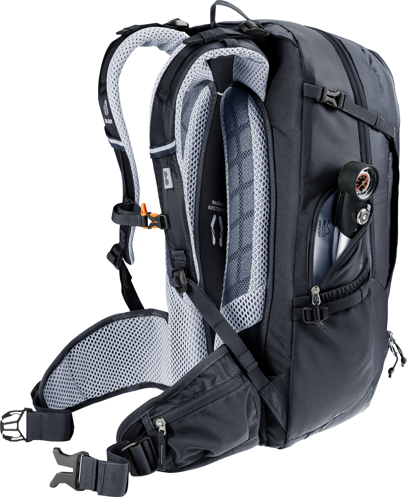deuter Trans Alpine 30 fietsrugzak black