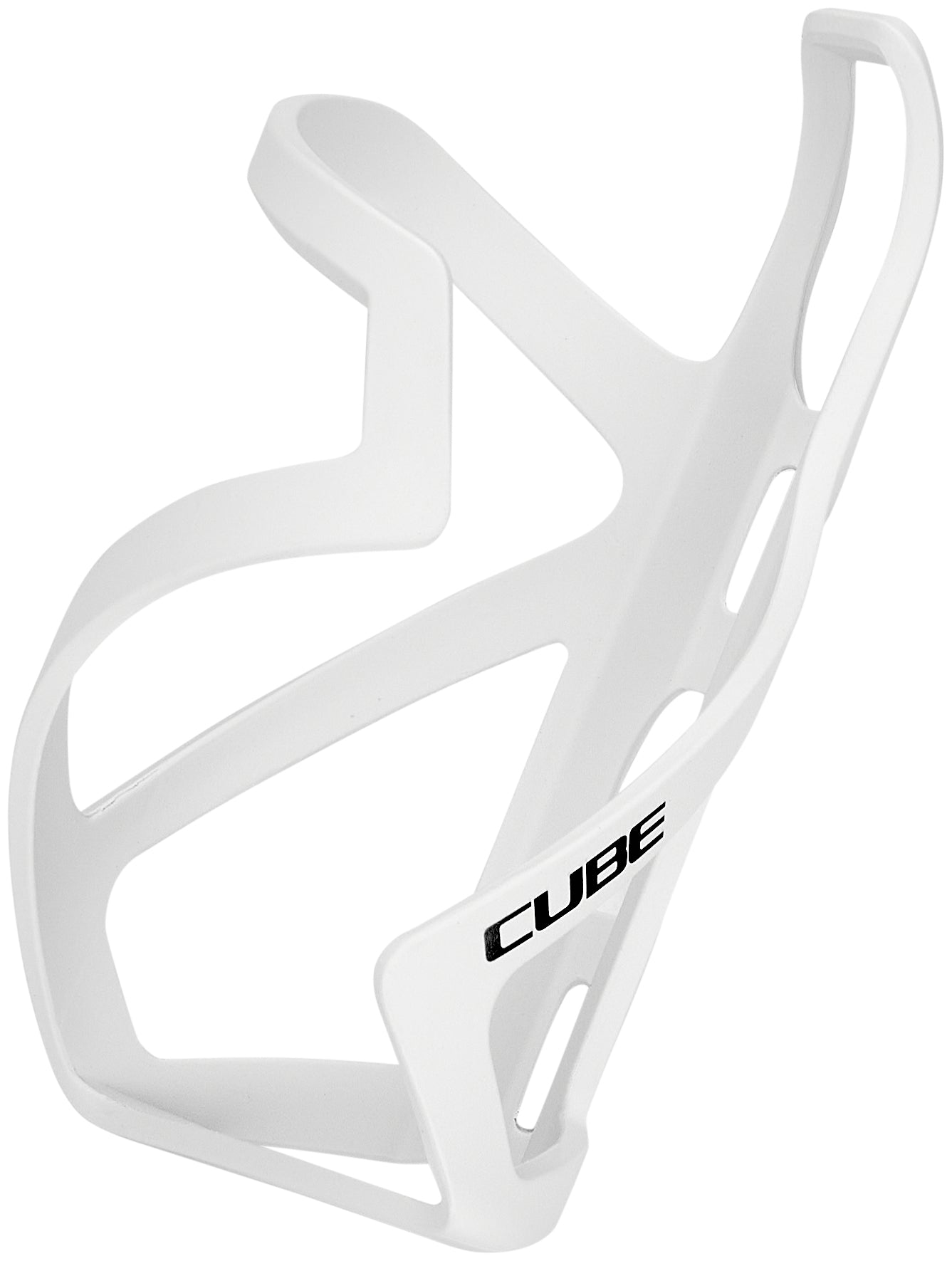 CUBE bidonhouder HPP Sidecage mat wit´n´glossy zwart