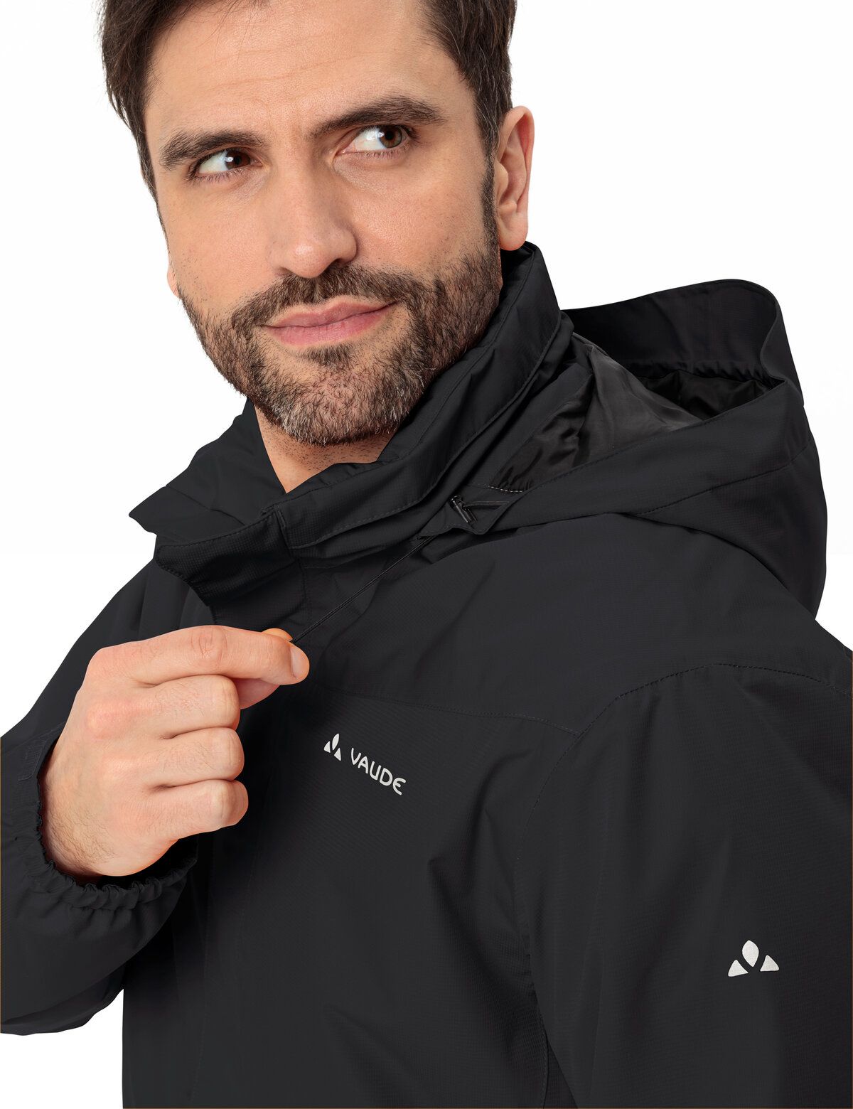 VAUDE Escape Bike Warm Jas Heren zwart