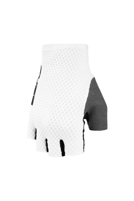 CUBE Handschoenen Race korte vingers wit