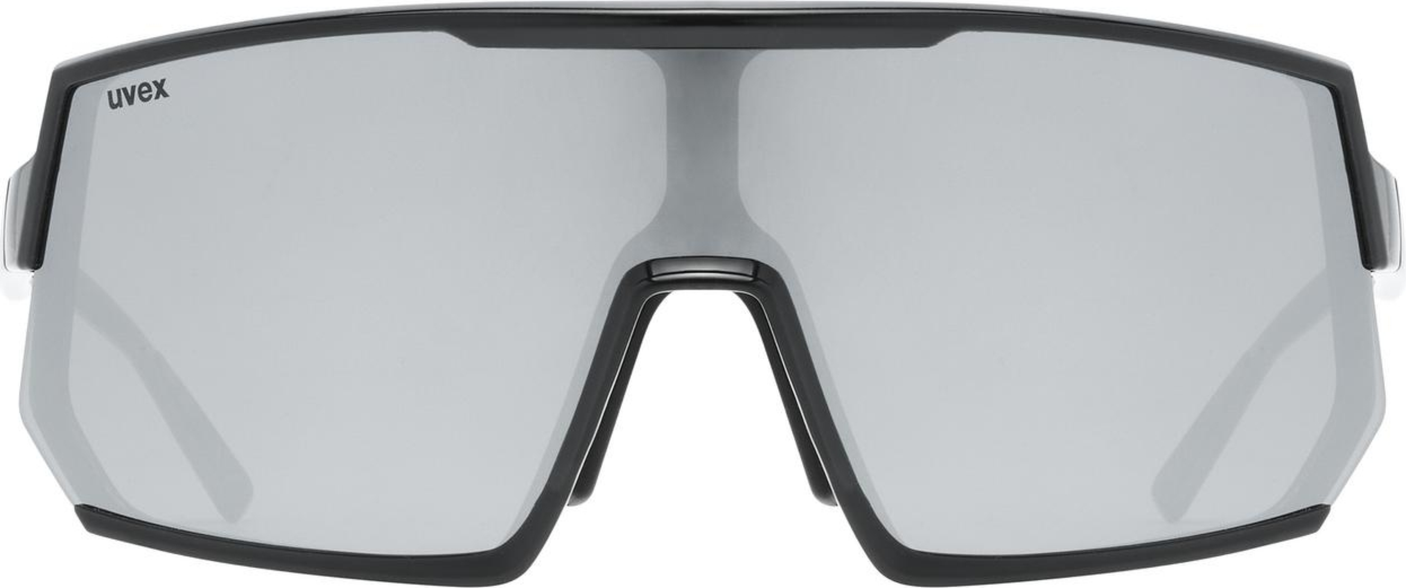 uvex Sportstyle 235 fietsbril Zwart / Spiegel Zilver