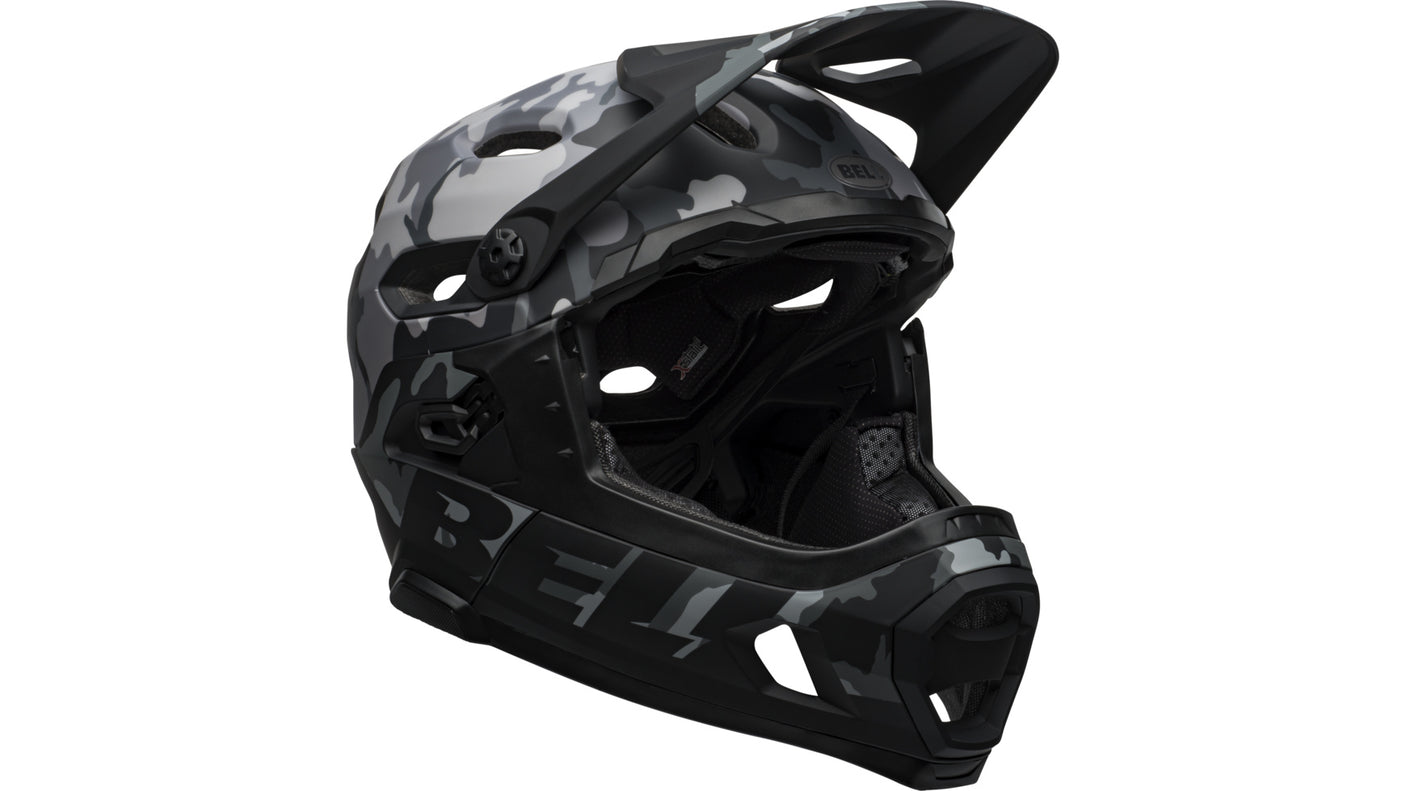 Bell Super DH Mips mat/glanz zwart camo