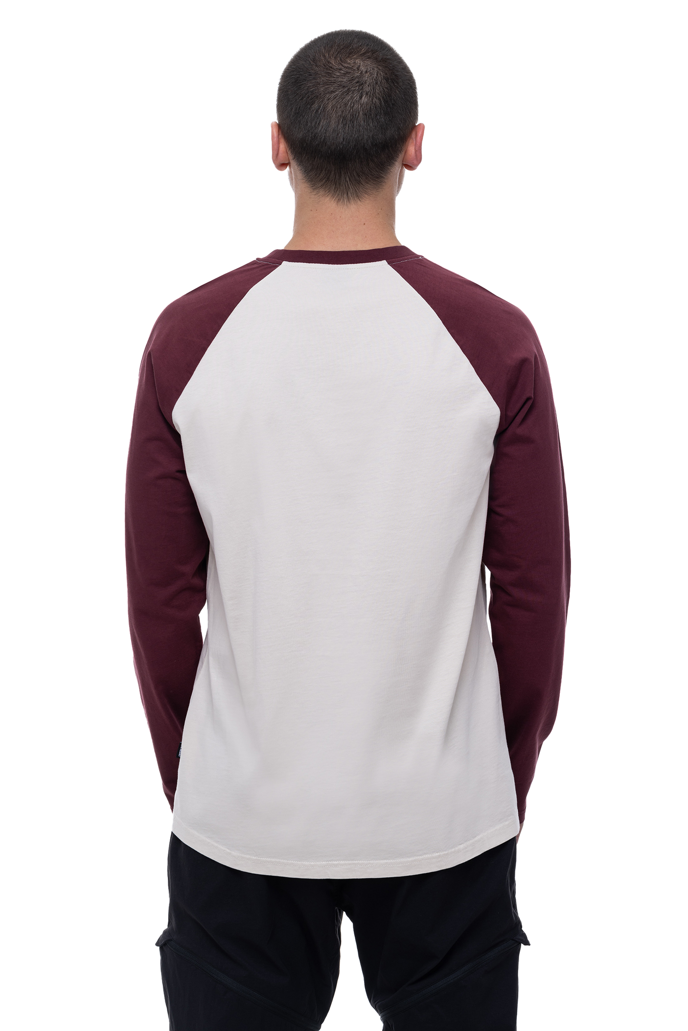 CUBE Organic longsleeve rood´n´beige