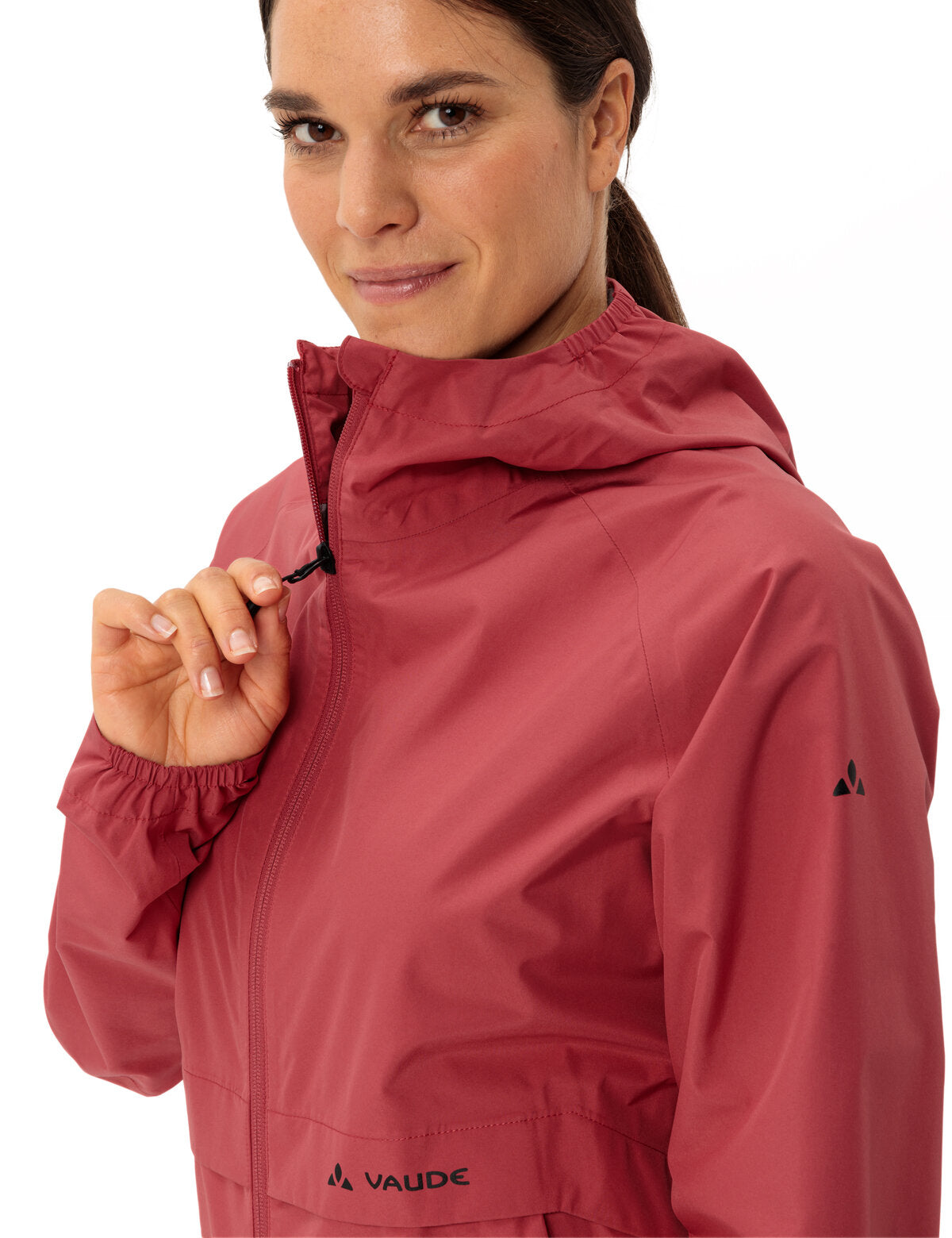 VAUDE Loamer Rain Jacket Dames oranje