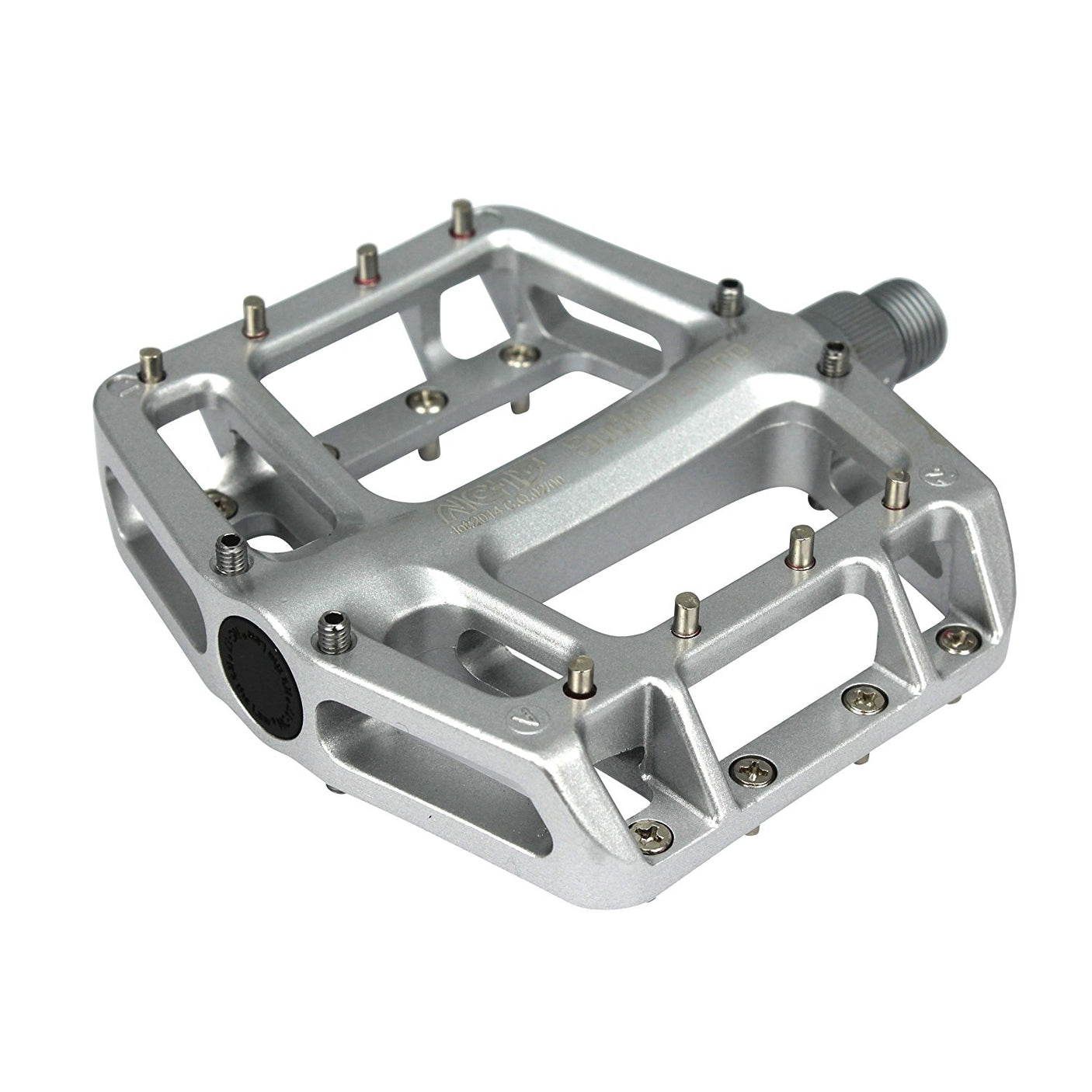 NC-17 platformpedaal Sudpin I Pro, aluminium, kogellager zilver