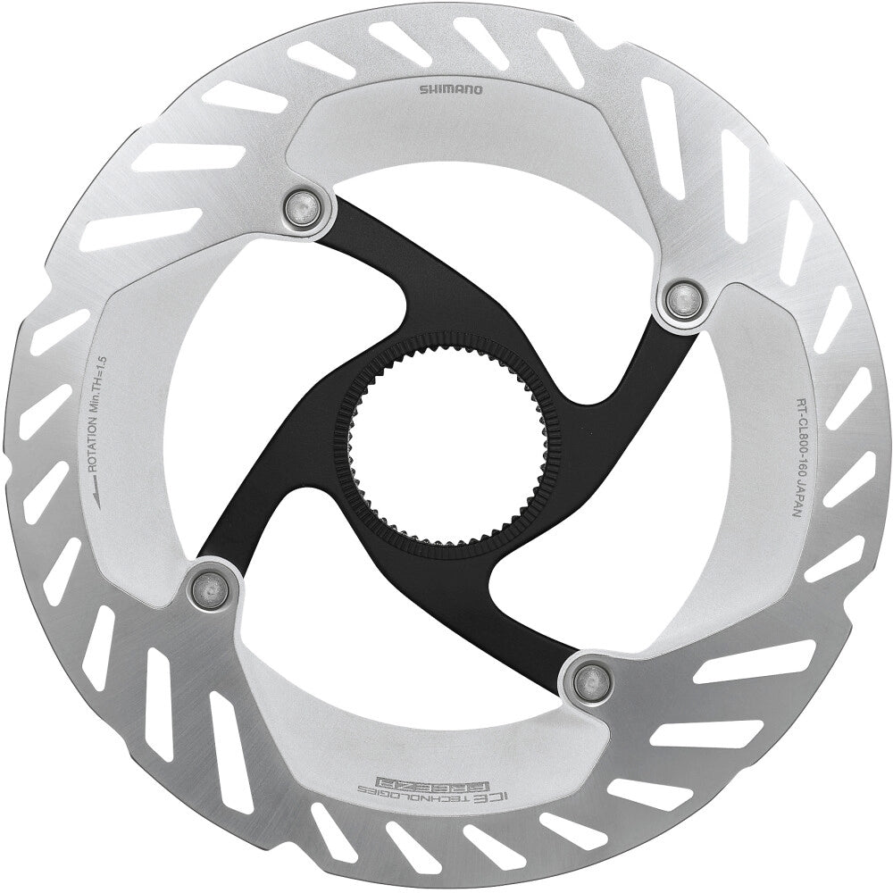 Shimano remschijf RT-CL800 Centerlock sluitring met buitenvertanding, 203mm