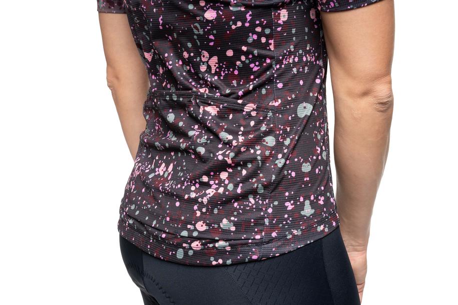 Cube WS Trikot CMPT Sprinkle korte mouw groen