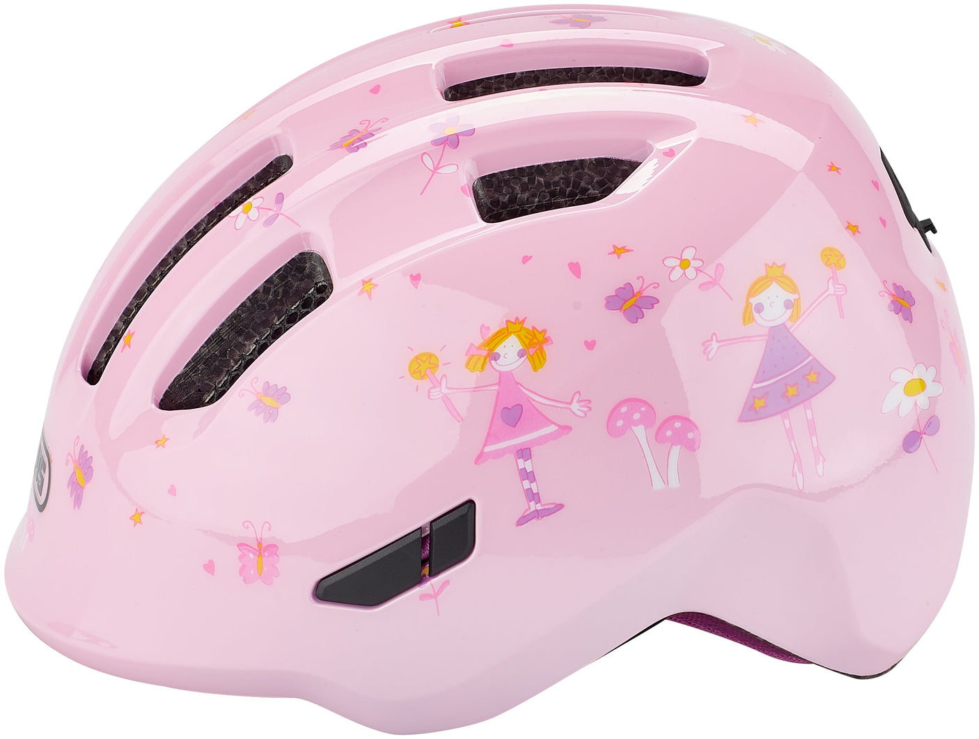 ABUS Smiley 3.0 Helm Kids roze prinses