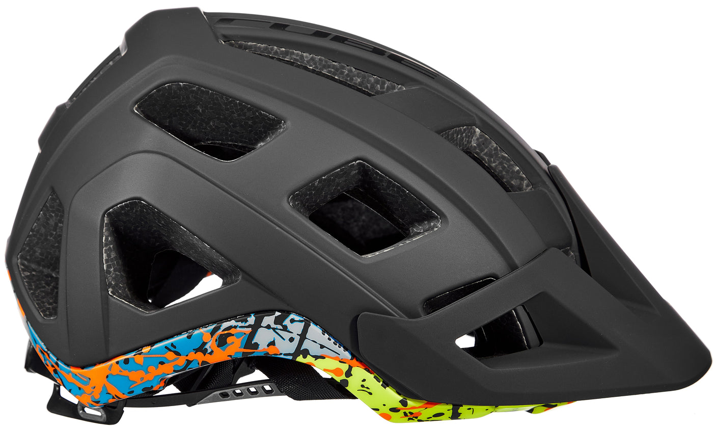 CUBE BADGER MTB-helm black´n´splash