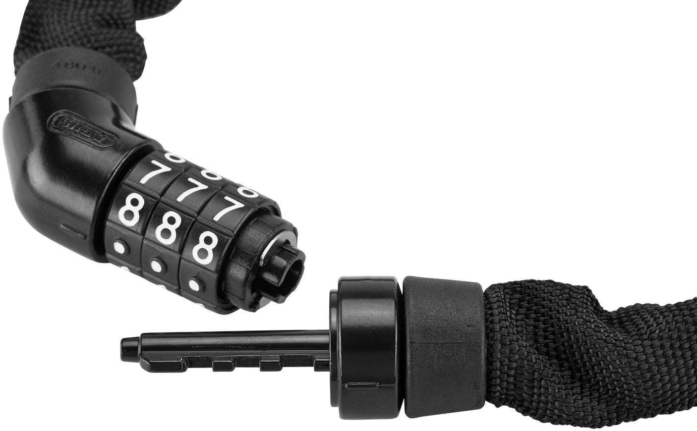 ABUS 4804C Kettingslot zwart