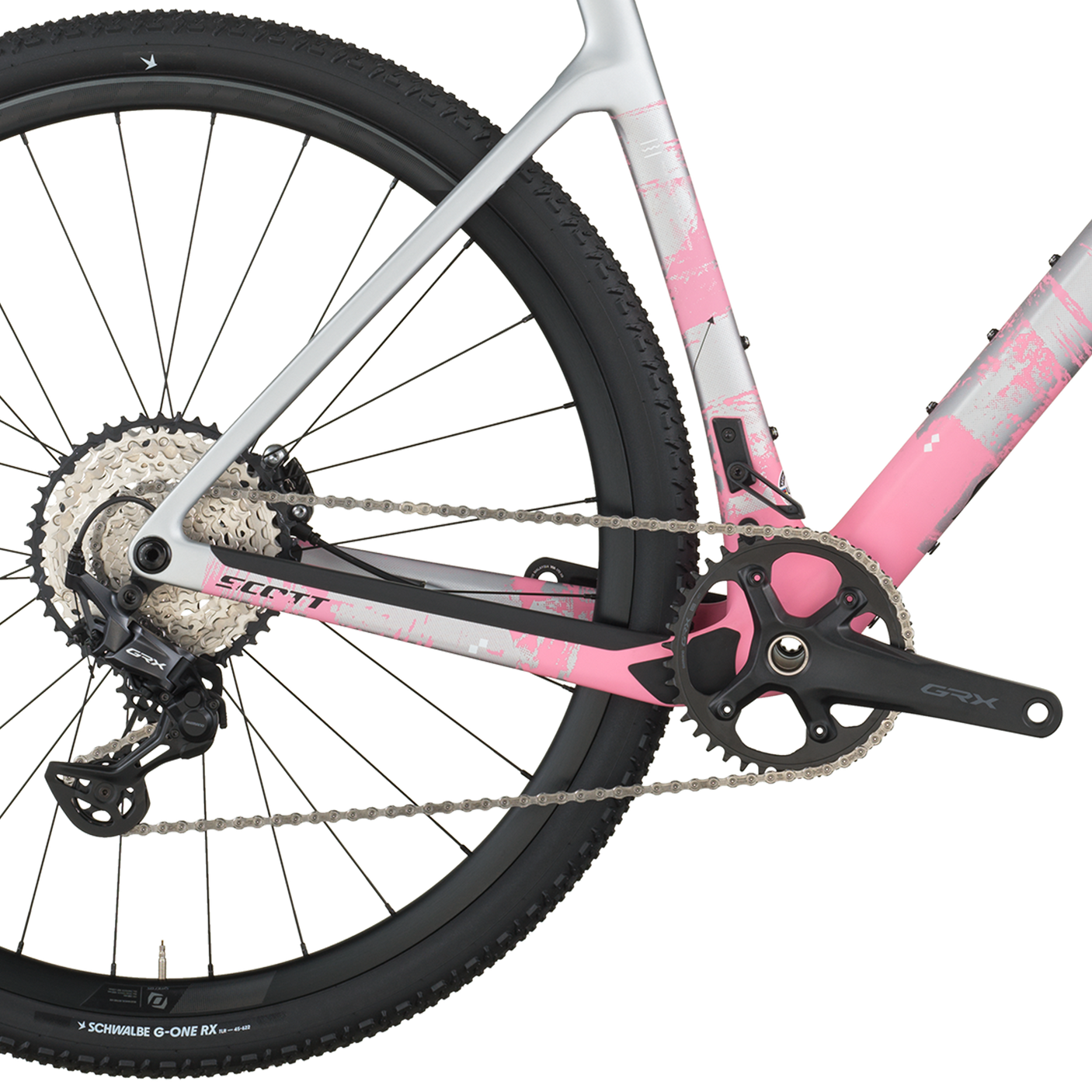 Scott Addict Gravel 30 carbon grijs