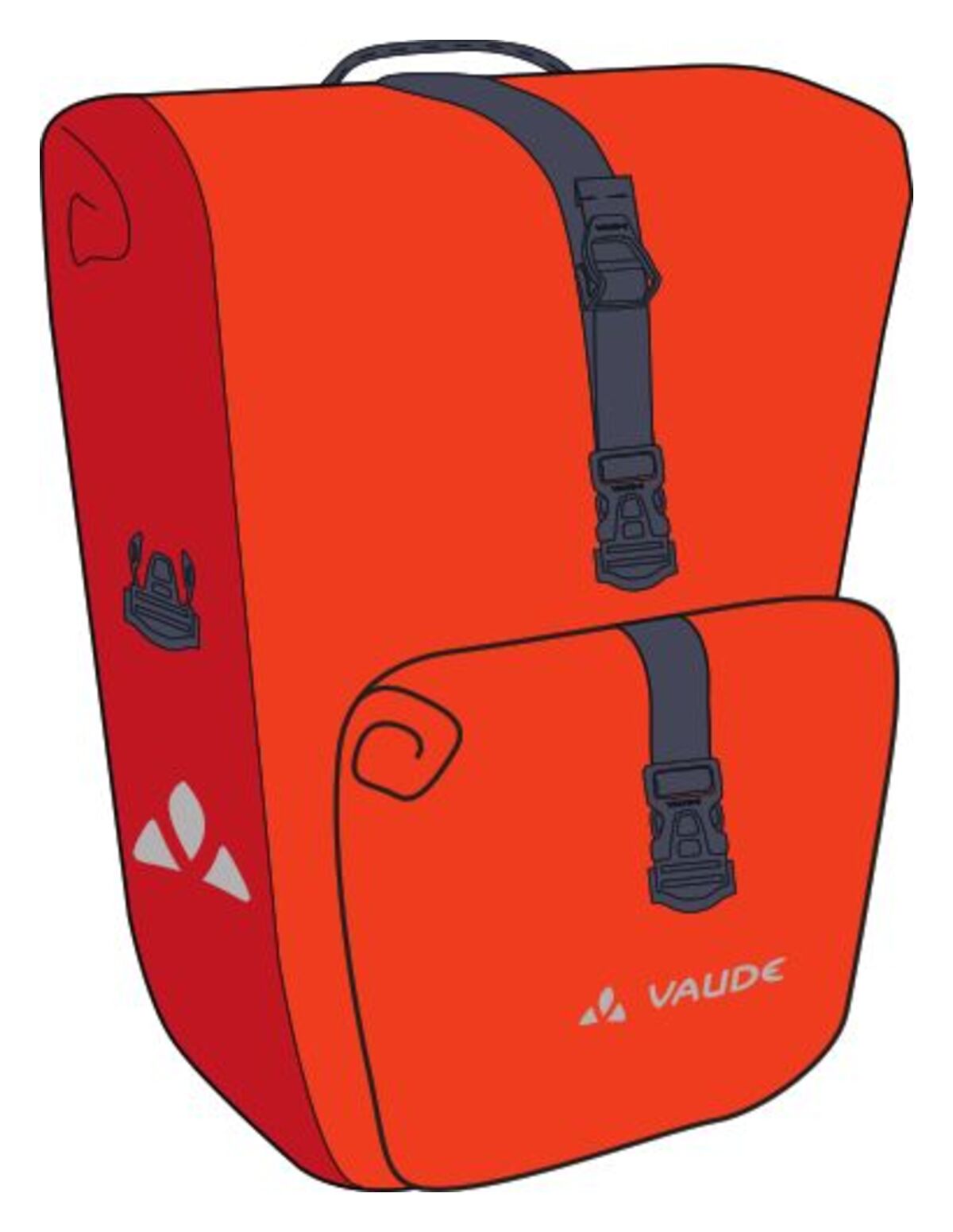 VAUDE Aqua Back Plus Single lava