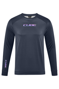 CUBE ATX Lange mouw ronde hals jersey zwart heren – aktuelle Variante