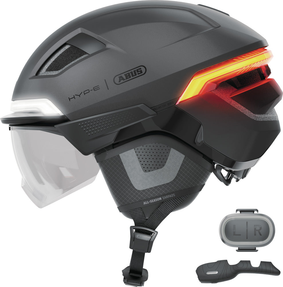 ABUS HYP-E BL.ACE Helm Urban vulkaan titan