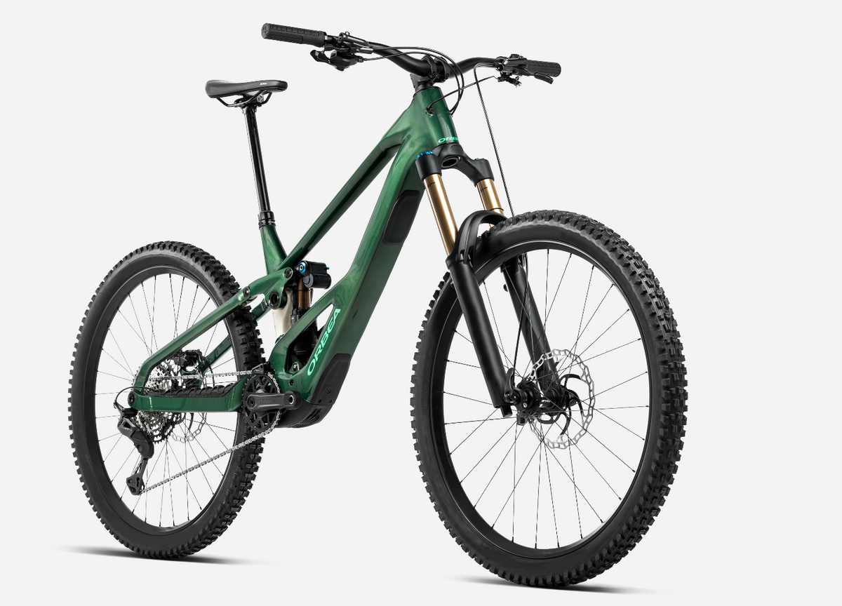 Orbea WILD LT H10 Racing Reen - Wit Crème (Glans)