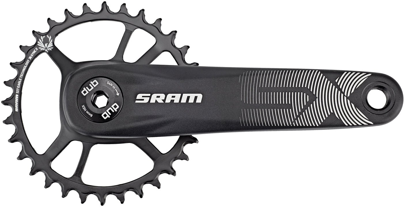 SRAM SX Eagle DUB crankstel 32T 12-speed zwart