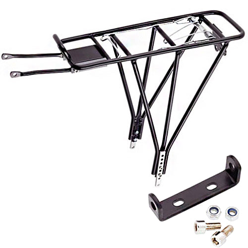 Point bagagedrager 3-poot alu 26-28" zwart