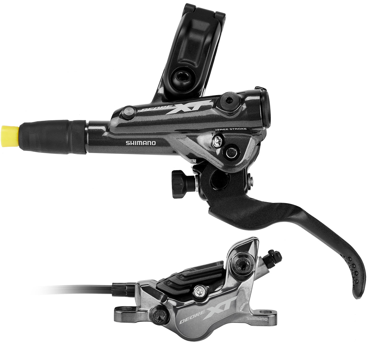 Shimano Deore XT BR-M8120 Schijfrem I-Spec EV Voorwiel zwart