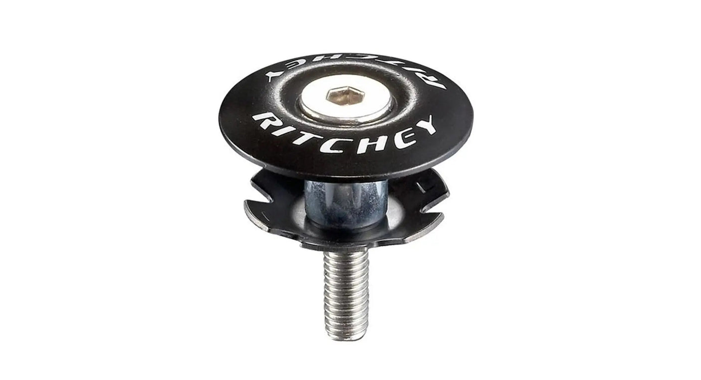 Ritchey Comp Ahead Cap met klauw 1 1/8" zwart