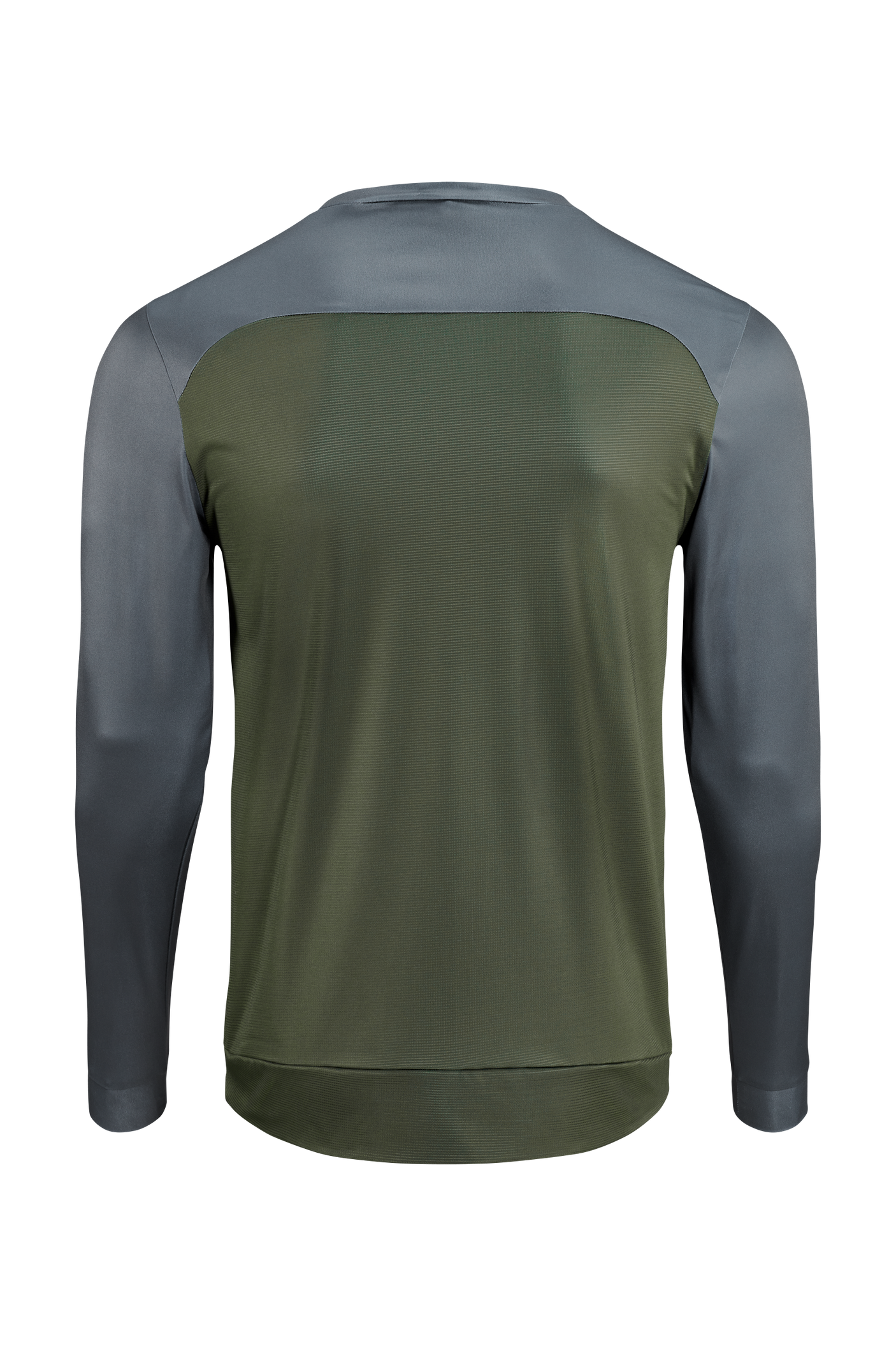 CUBE ATX Ronde hals shirt TM lange mouw olive´n´grey Heren