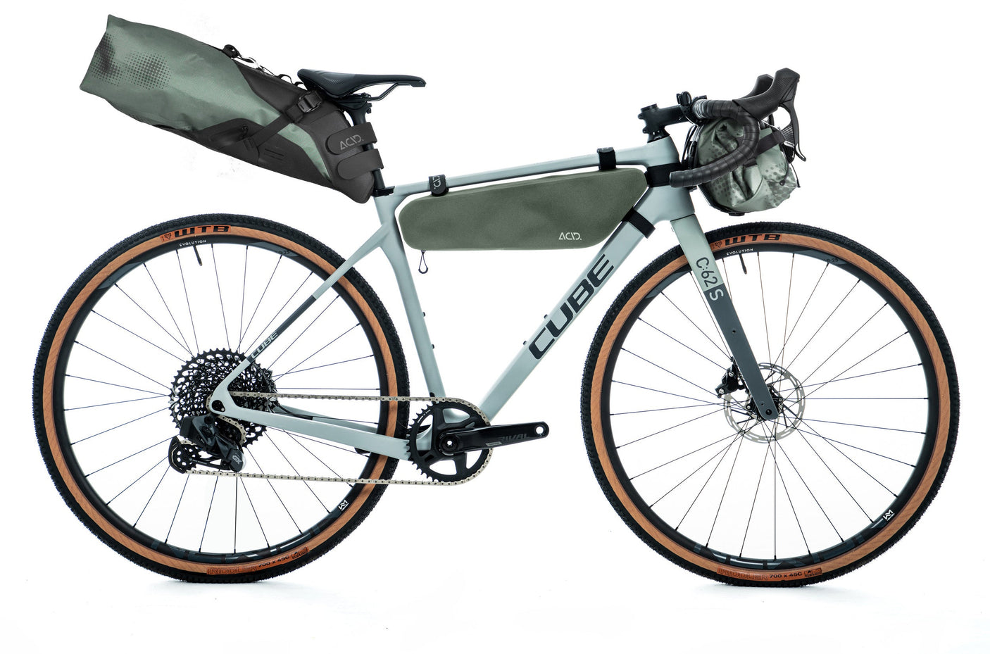 ACID Stuurtas PACK PRO 9 black´n´green