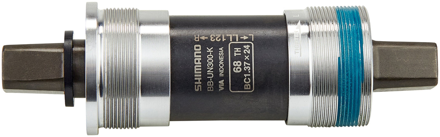 Shimano BB-UN300 Vierkant Bottom Bracket BSA 68mm voor kettingkast incl. spacer