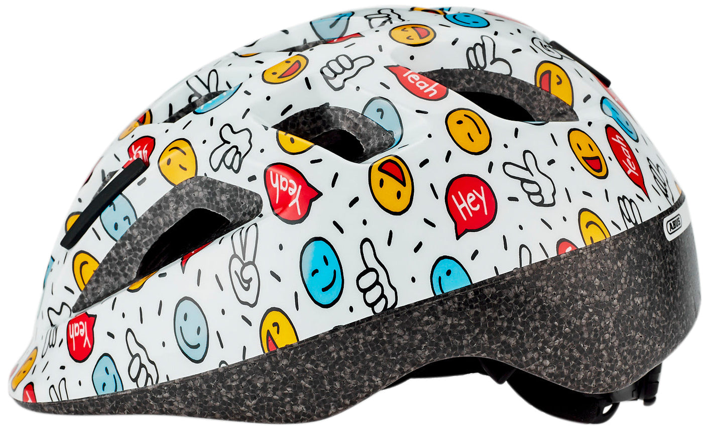ABUS Smooty 2.0 Helm Kids wit smiley