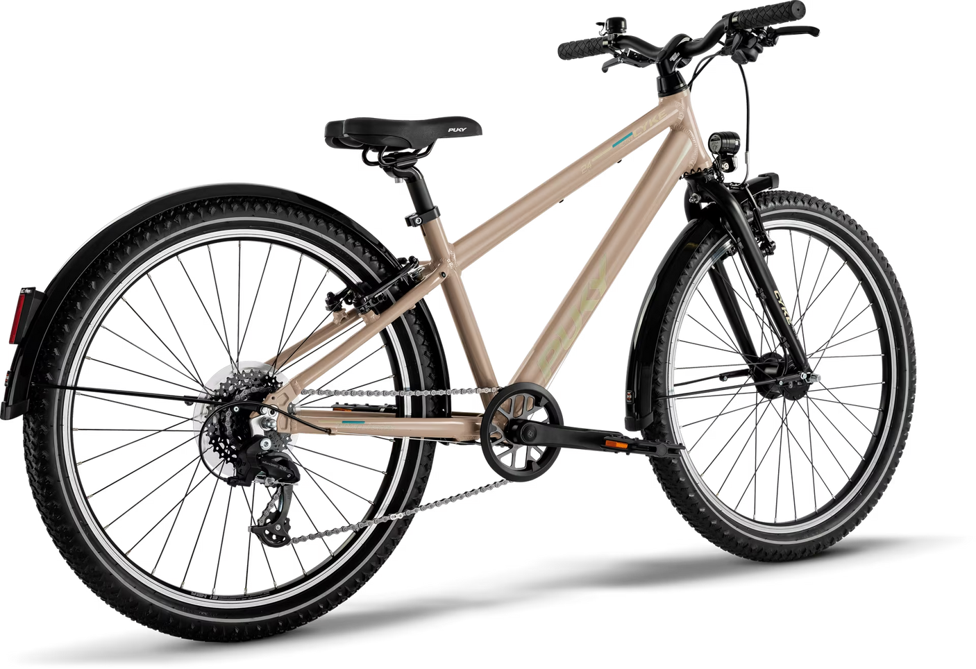 PUKY CYKE 24-8 ACTIVE stoffige zand/zwart (2025)