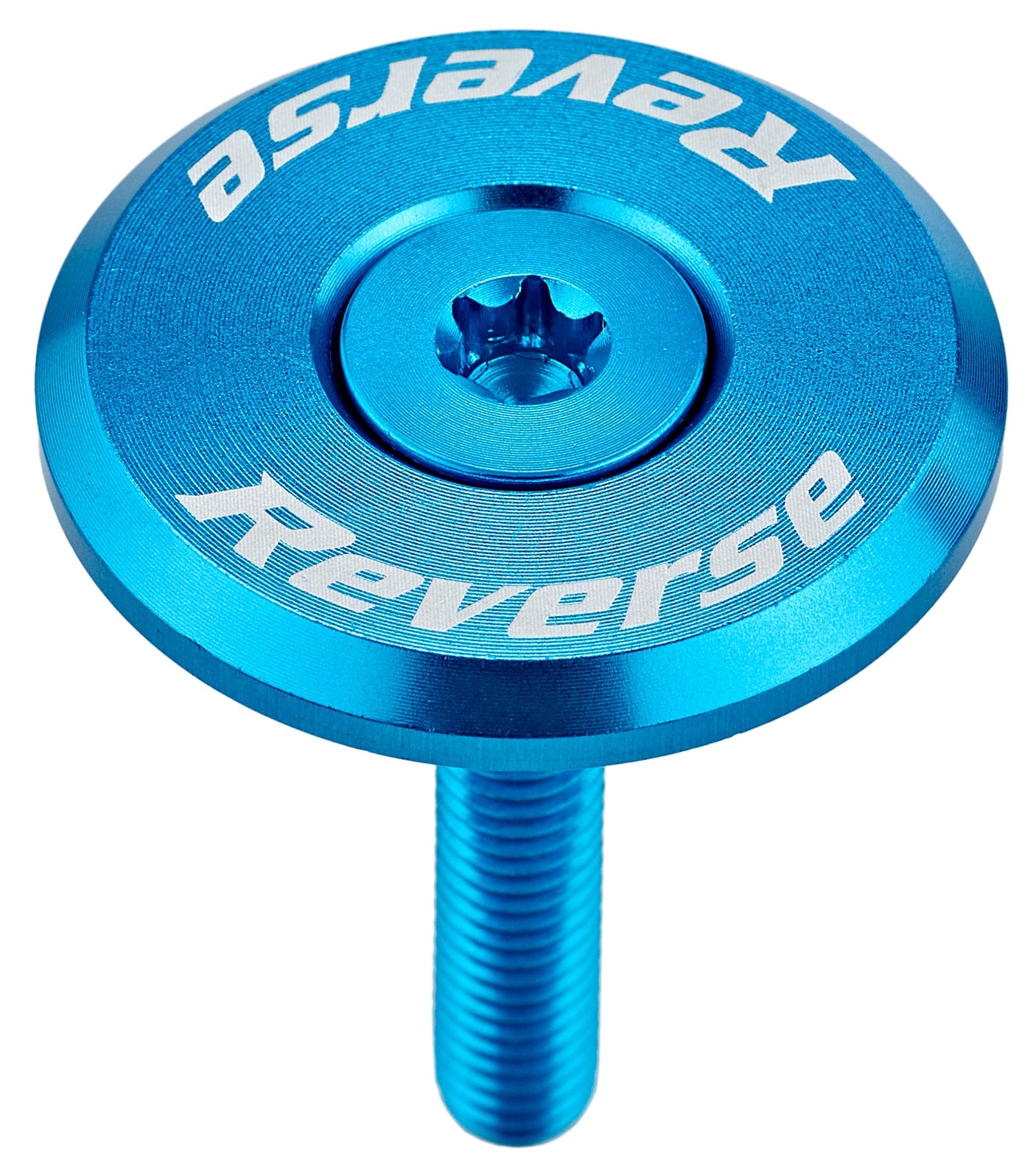 Reverse balhoofdkap lichtblauw