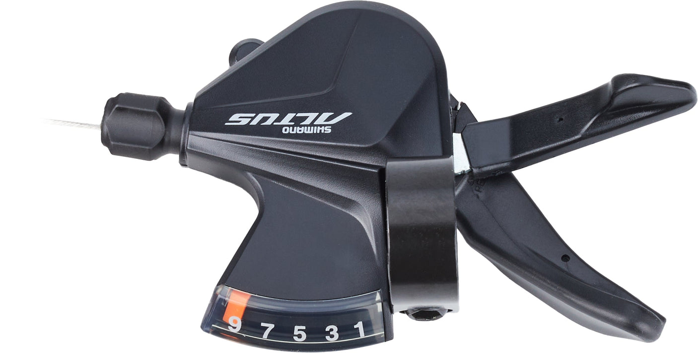 Shimano Altus SL-M2010 Rapidfire Plus 9-speed rechts zwart