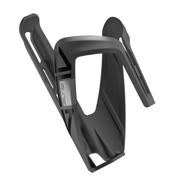 Elite ALA Bidonhouder skin zwart soft touch/zwart graphic