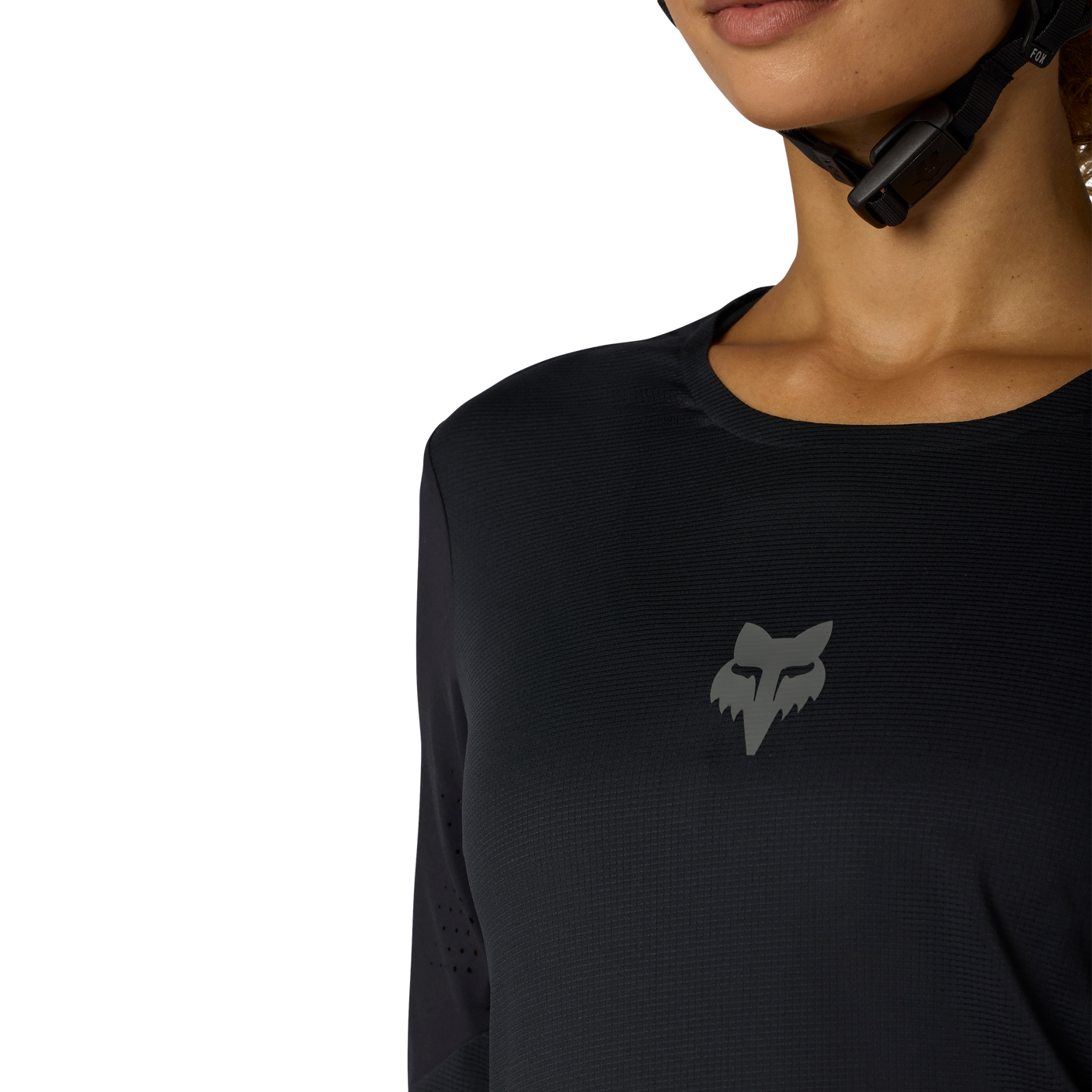 Fox W Flexair LS Jersey Zwart