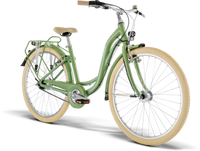 Puky SKYRIDE 26-7 CLASSIC (2026) | 26 inch jeugd fiets | retro groen – aktuelle Variante