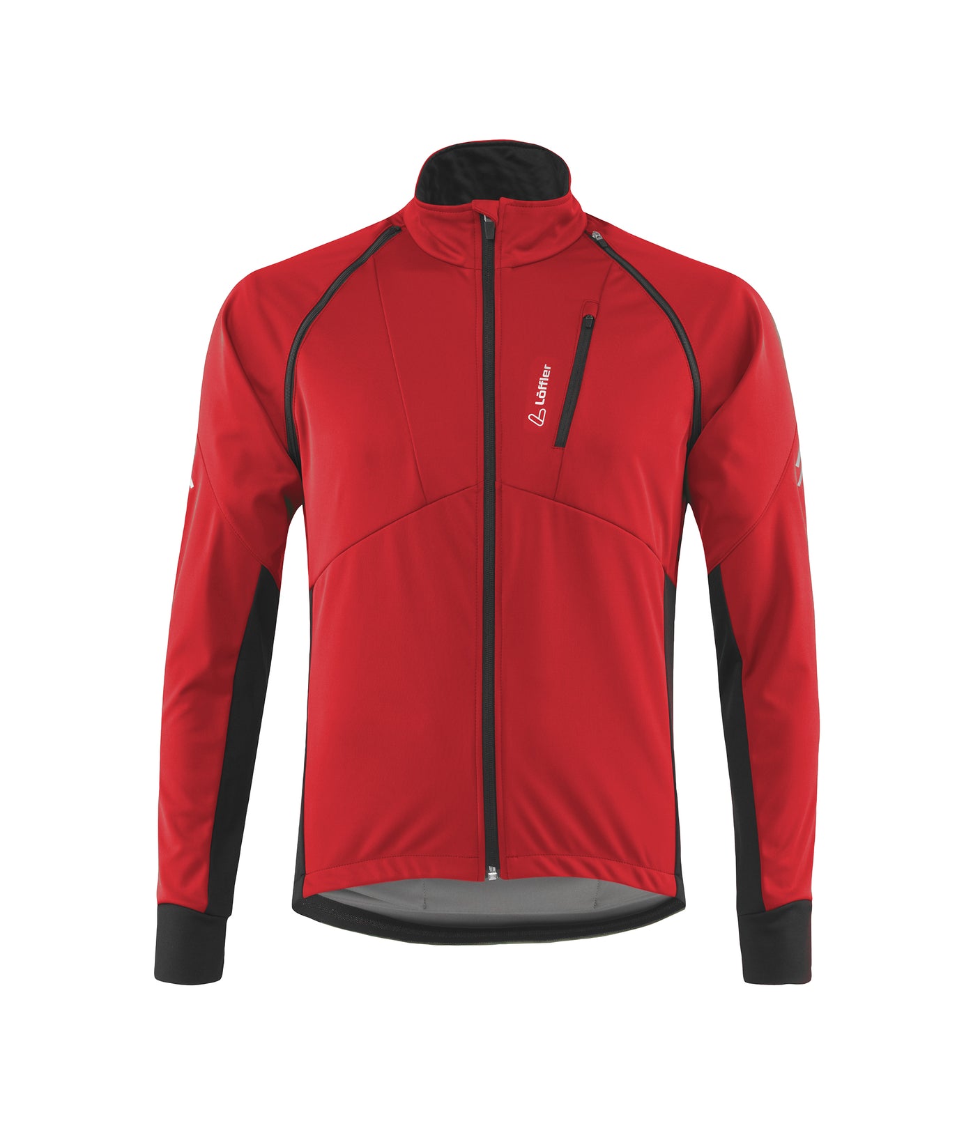 Löffler M Bike Zip-Off Jas San Remo Ab Lichtrood