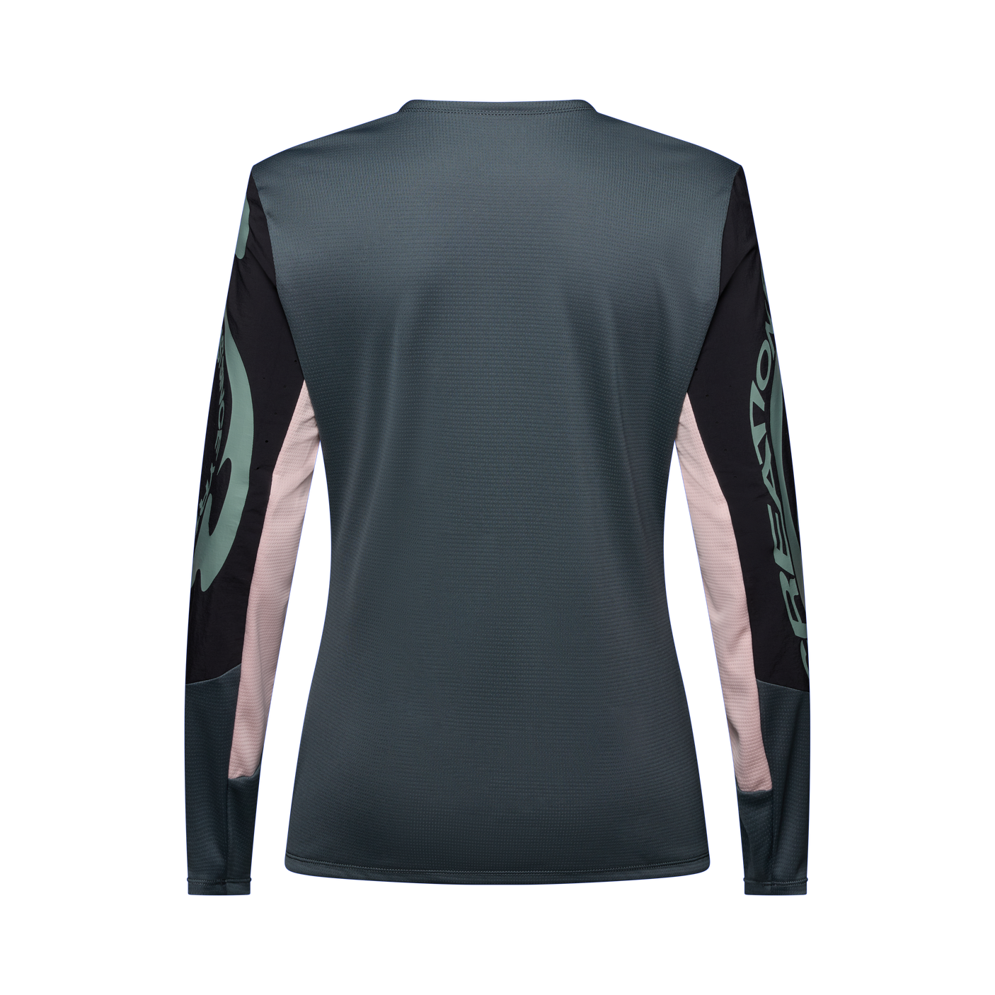 Fox W Defend LS Jersey Creatie Diep Kobaltblauw