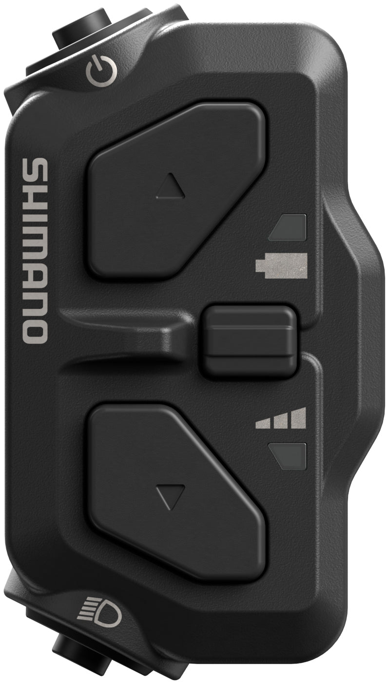Shimano Schakelaar E-Bike Systemen S-WEN600-L Beugel 35,0 mm met 31,8 mm Adapter