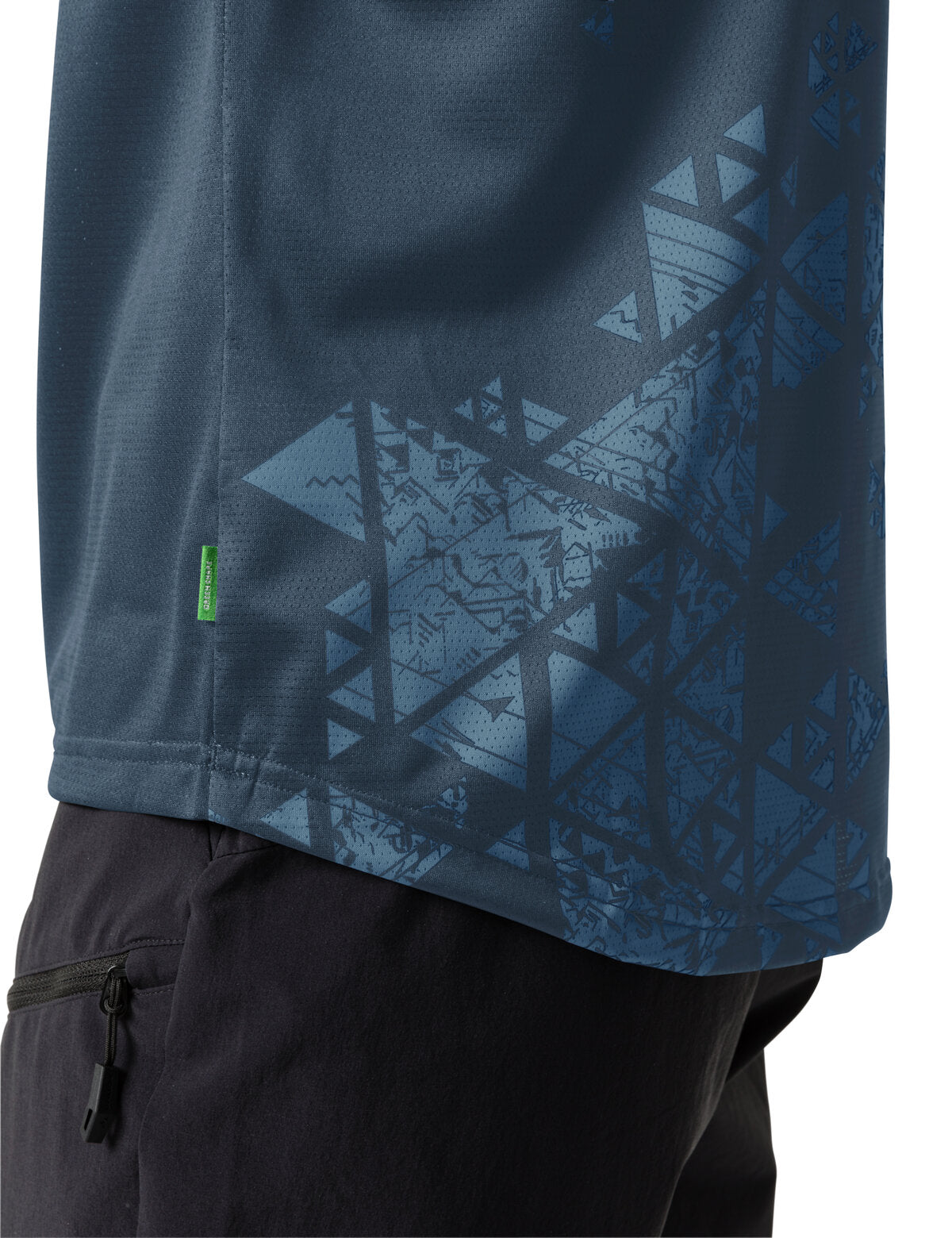 VAUDE Moab V Lange mouw T-shirt Dames blauw