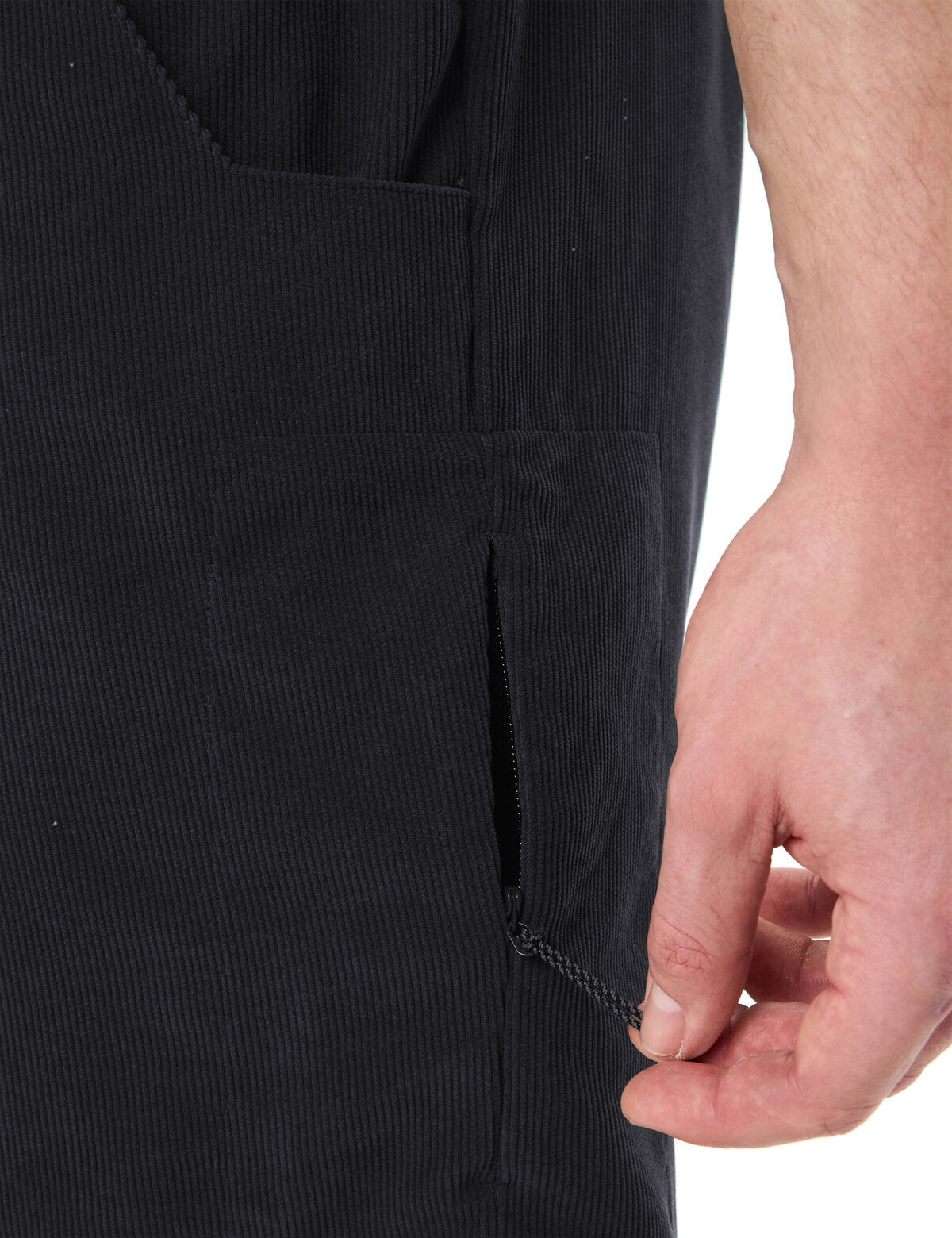 VAUDE Heren Loamer Base Cord Shorts zwart