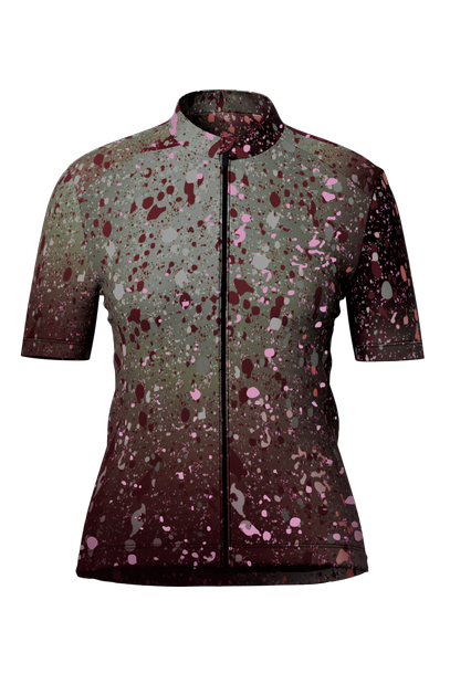 Cube WS Trikot CMPT Sprinkle korte mouw groen