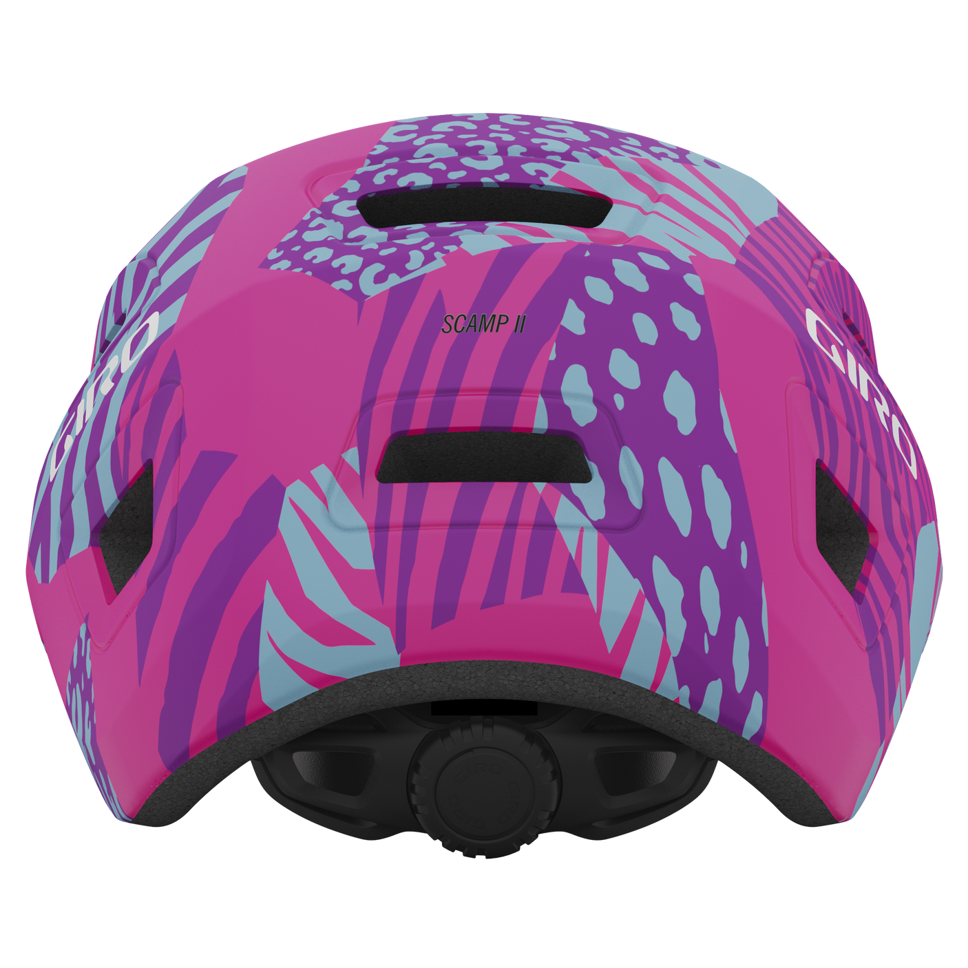 Giro Scamp II helm mat roze animal