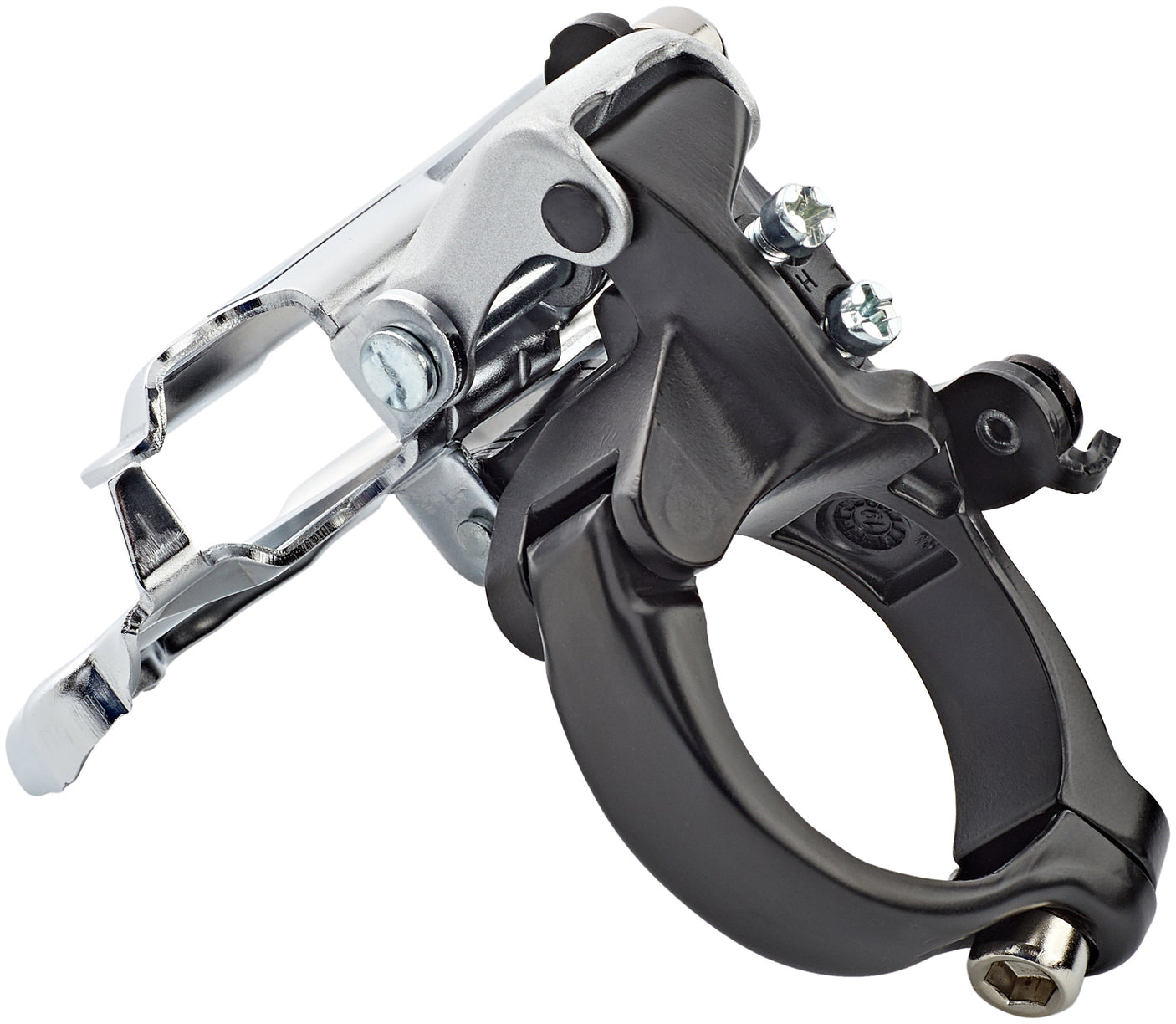 Shimano Altus FD-M313 voorderailleur 7/8-speed klem Dual-Pull zwart/zilver