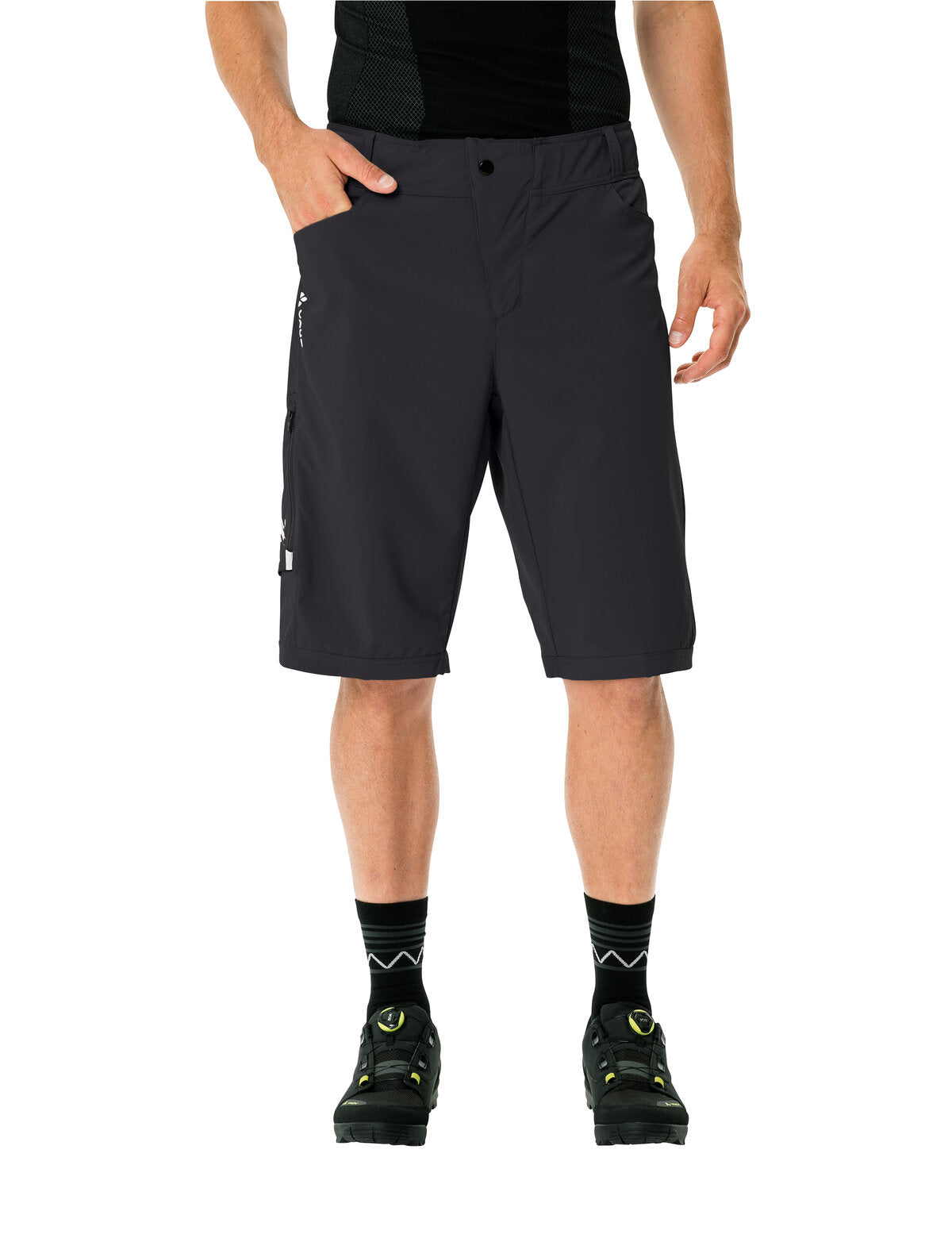 VAUDE Ledro Shorts heren zwart